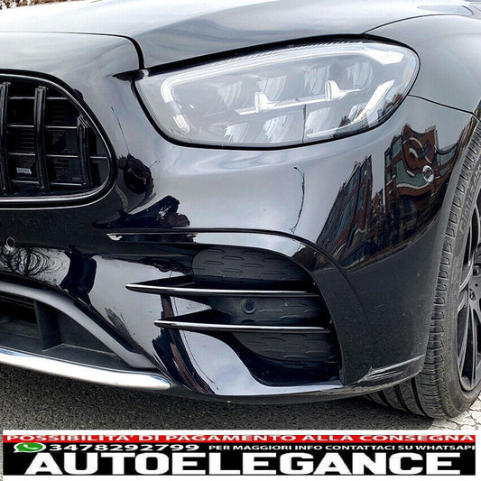 adatto per mercedes w213 a238 classe e amg line (facelift) aero flaps + fins-mostra il titolo originaletesto originalepasst für mercedes w213 a238 e-klasse amg line (facelift) aero flaps + fins AUTOELEGANCERICAMBI