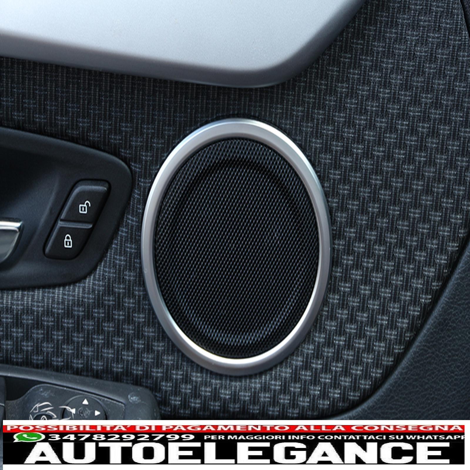 altoparlante telaio cromato pannello per bmw x1 f48-mostra il titolo originaletesto originalelautsprecher chromrahmen blende für bmw x1 f48 AUTOELEGANCERICAMBI