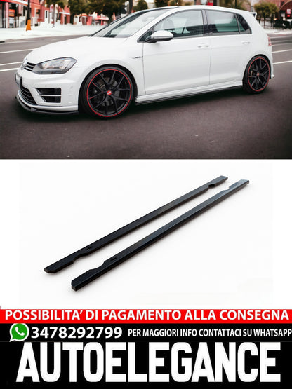 MINIGONNE LATERALI COMPATIBILI PER V.3 VOLKSWAGEN GOLF R MK7