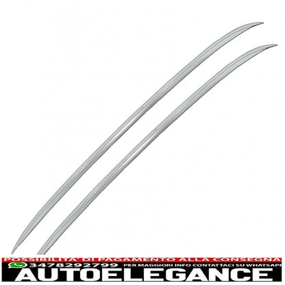 Decorative roof rails suitable for BMW X5 F15 (08.2013-2018) in aluminum