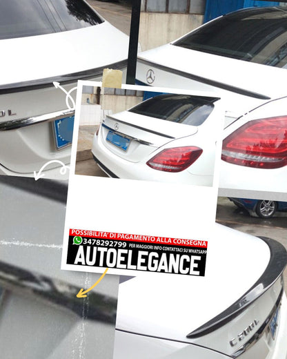 Mercedes E class W213 2016+ Sedan ALERÓN DE LA TAPA DEL MALETERO SPOILER ABS