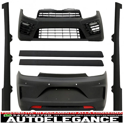 kit carrozzeria completo adatto per vw scirocco mk3 iii facelift (2015-up) r20 r-design