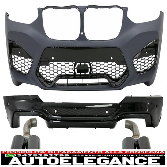 kit carrozzeria completo adatto per bmw x4 suv g02 (2018-up)