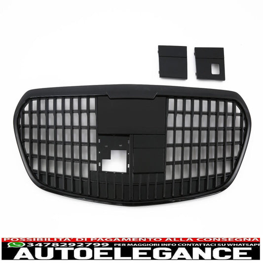 La griglia del radiatore sportiva si adatta all'ottica Maybach Mercedes W223 Classe S