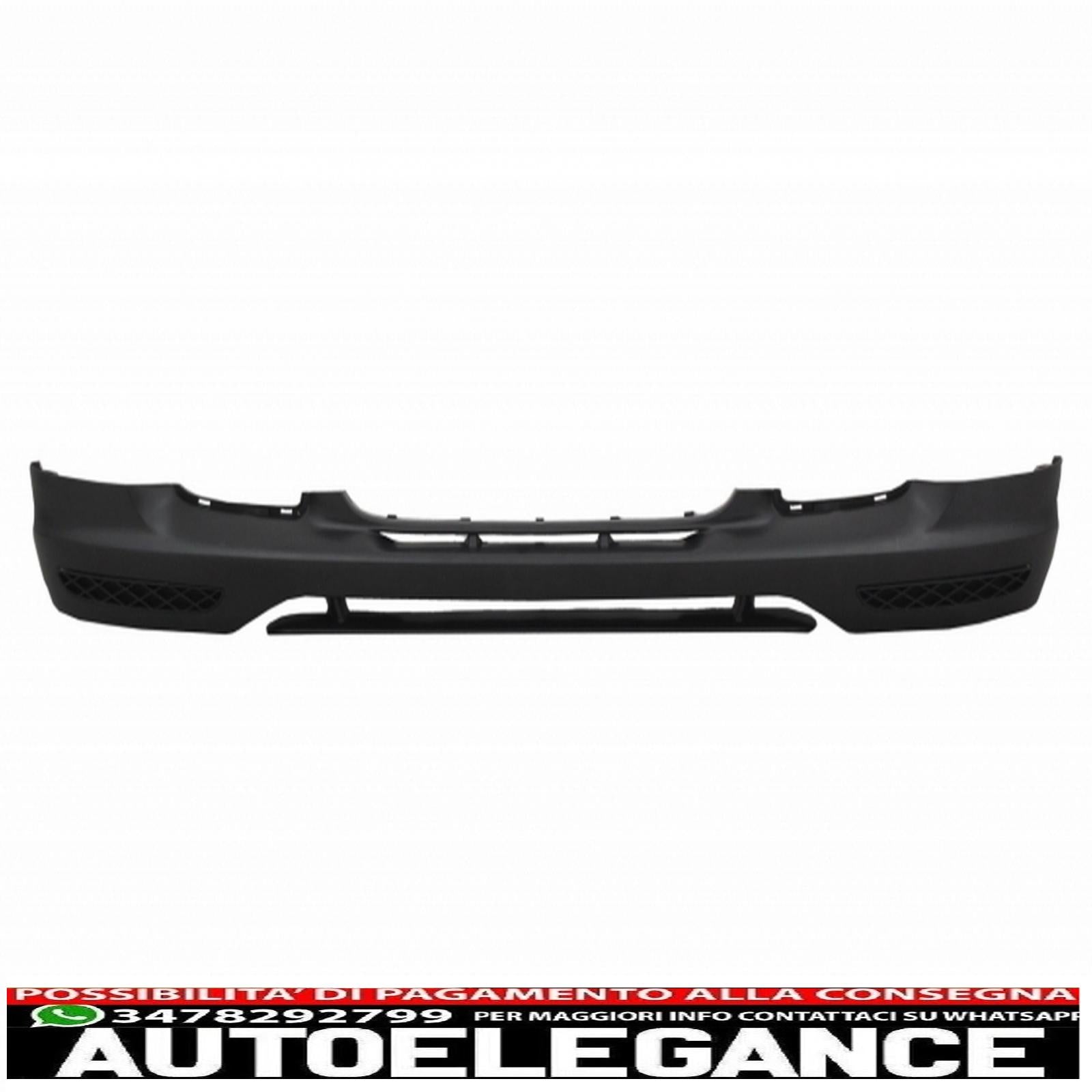 Bordo inferiore paraurti anteriore adatto per smart fortwo 451 (2007-2014) b design AUTOELEGANCERICAMBI