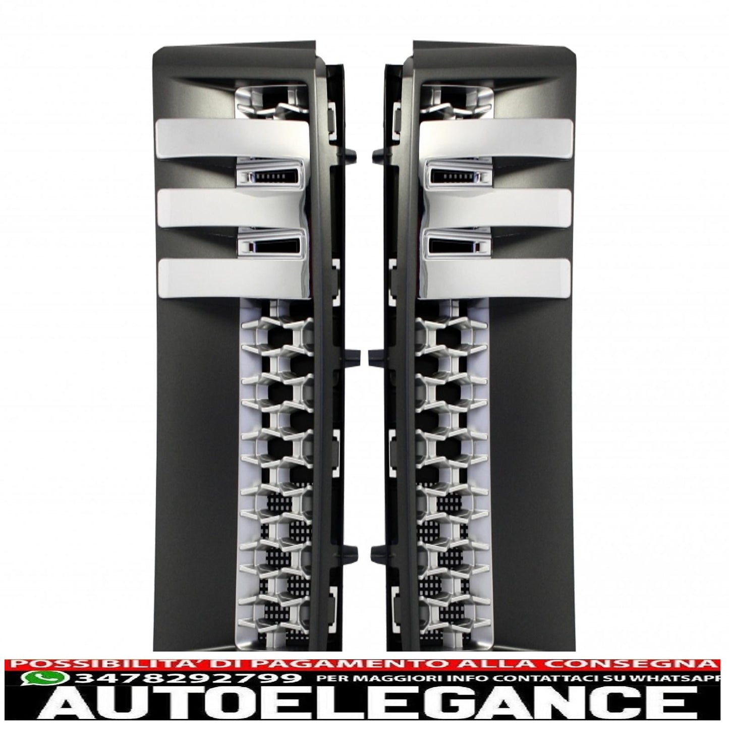 Side vent grilles suitable for Land Range Rover Vogue III L322 (2002-2012) autobiography design 