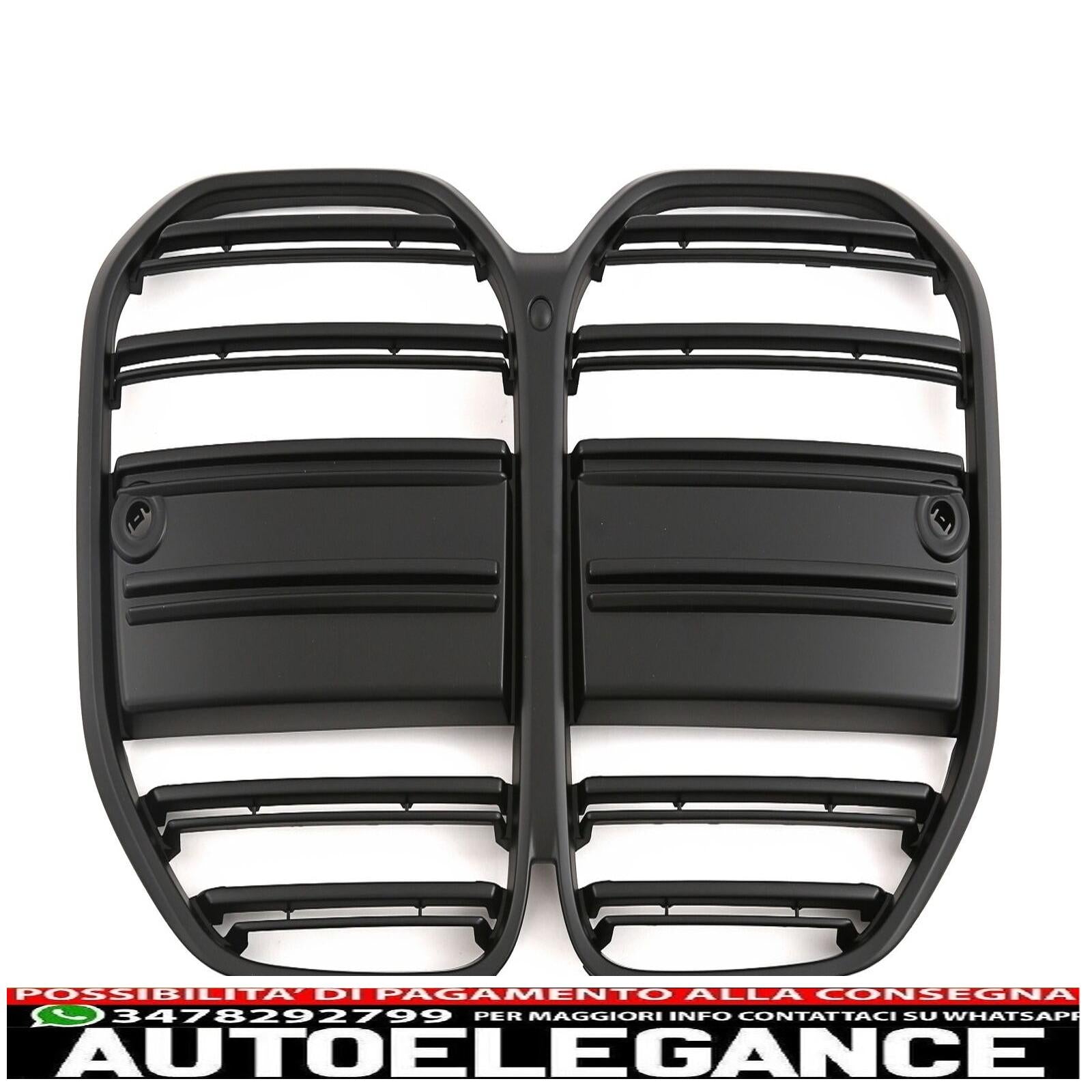 apto para bmw serie 4 g22 g23 sport parrilla negro mate AUTOELEGANCERICAMBI