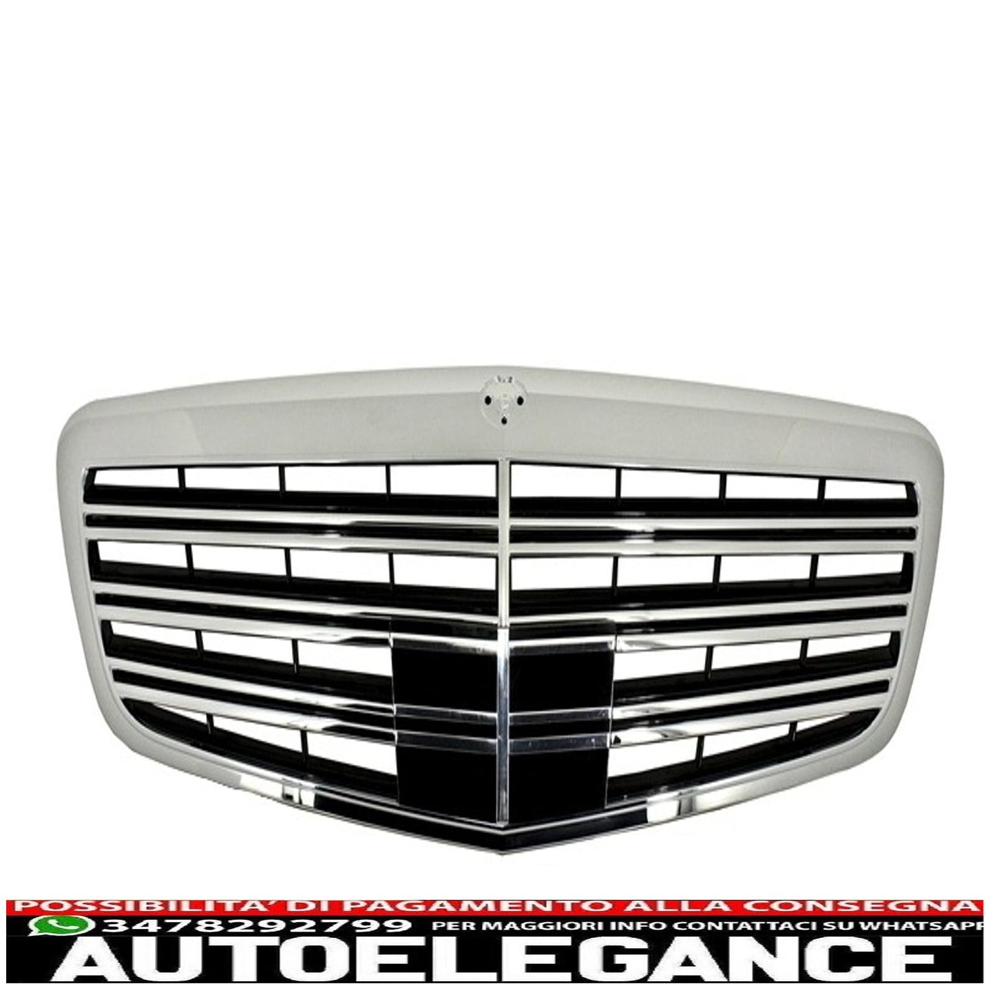 griglia anteriore adatta per mercedes classe s w221 restyling (2010-2013) s63 s65 design