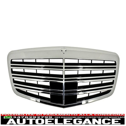 griglia anteriore adatta per mercedes classe s w221 restyling (2010-2013) s63 s65 design