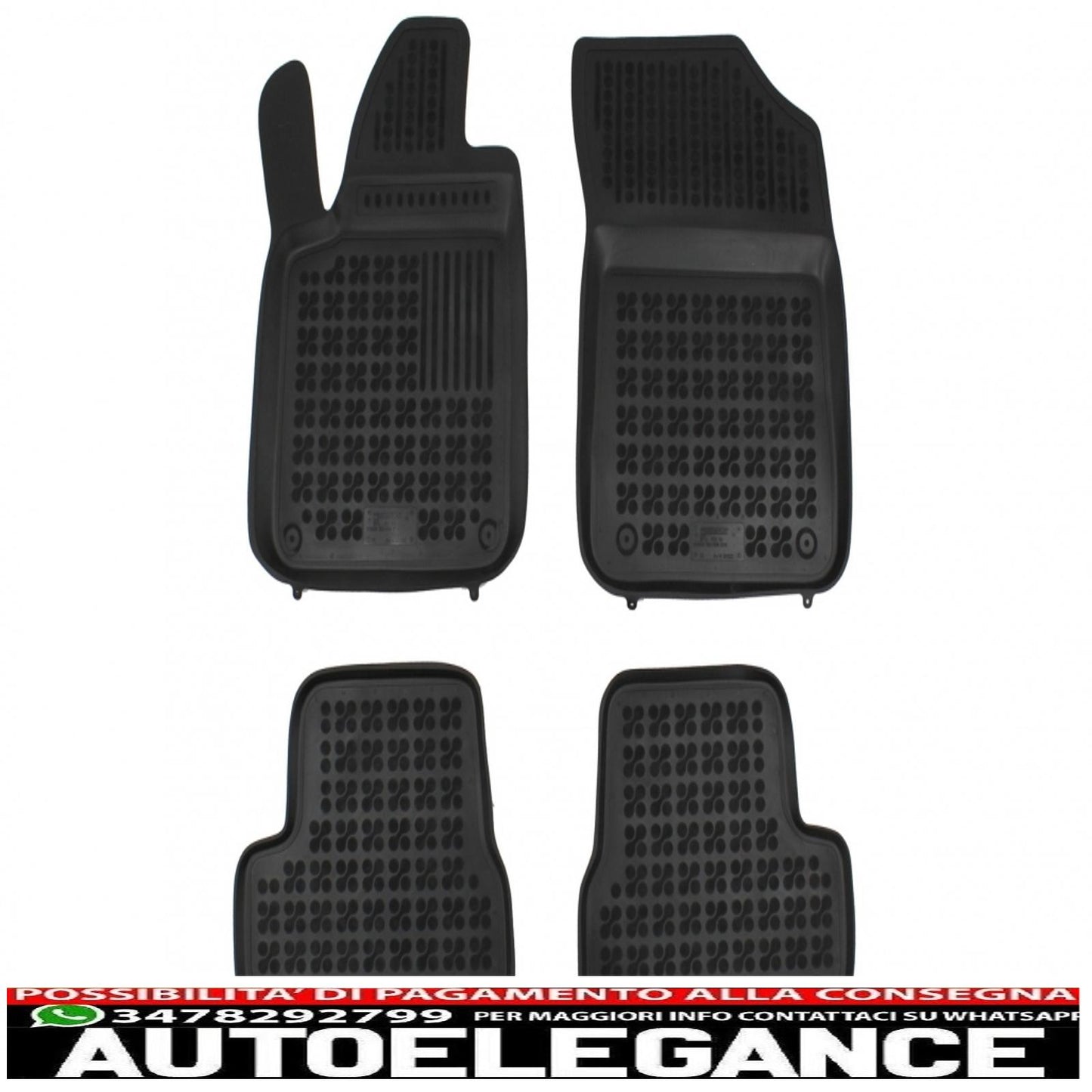 black mat suitable for citroen ds3 (2009 -2016)