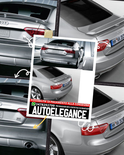 SPOILER POSTERIORE ADATTO PER AUDI A5 COUPE  8T 2007-2015