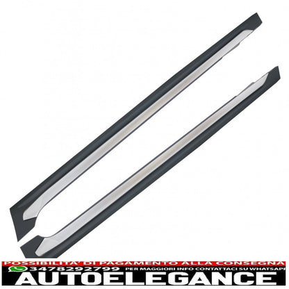 side skirts suitable for audi a5 f5 sportback (2017-2019) quattro rs design 