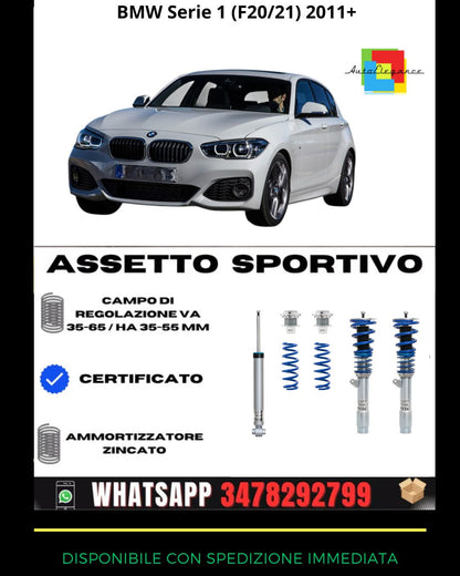 🔥Assetto sportivo ADATTO PER BMW Serie 1 (F20/21) 2011+🔥