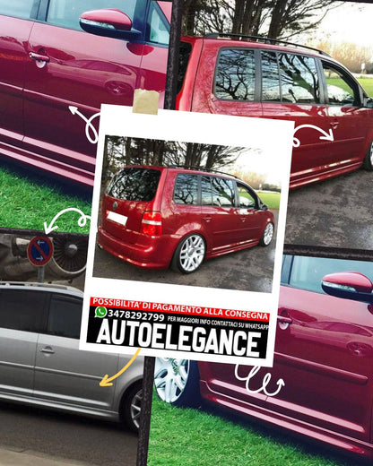 MINIGONNE LATERALI ADATTE PER VW TOURAN 1 (2003-2015)
