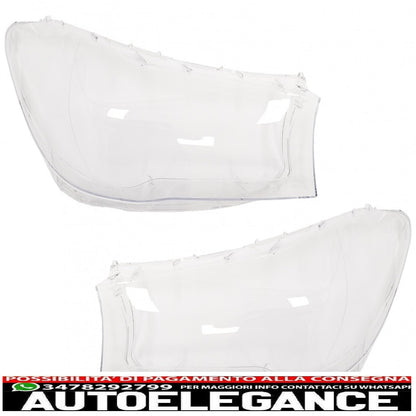 glasses lenses headlights suitable for bmw 7 series g11 g12 (2015-2019) 
