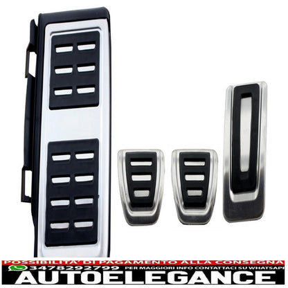 Footrest kit suitable for VW Golf 7 (2012-2016) Passat B8 (2015-2018) Tiguan (2016-) Audi A1 8X (2015-2017) A3 8V (2012-2017) TT 8S (2014-2017) Q2 (2016-2017) Leon seat 5f (2012-2017) skoda o