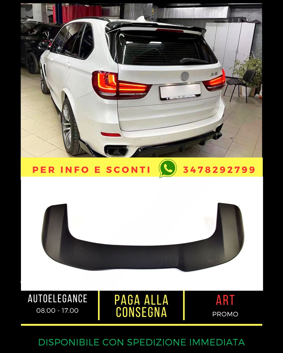 ✨SPOILER adatto per BMW X5 F15 2013-2018 ✨