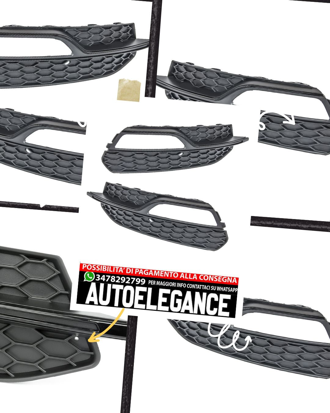 VA ventilation grille suitable for Audi A3 8V sedan cabriolet sport -2016 