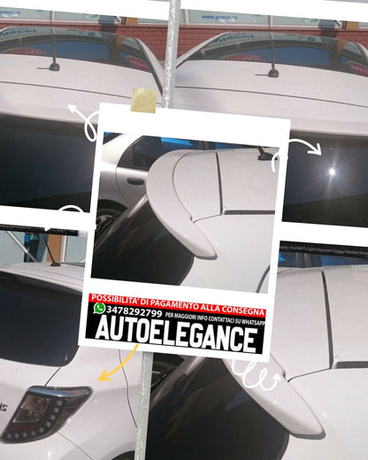 SPOILER suitable for Toyota Yaris 3 2011+