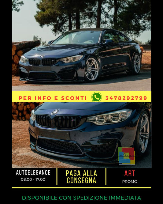 ✨BMW M3 F80 2014-2018  / BMW M4 F82 2014-2021 Front Splitter Version 2✨