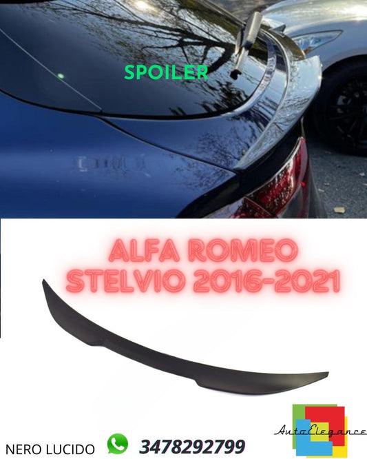 ✨✨SPOILER nero lucido ADATTO PER Alfa Romeo Stelvio 2016-2021 ✨✨