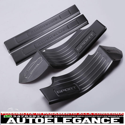 barre ingresso acciaio inox v2a senza risparmio land rover discovery sport l550-mostra il titolo originaletesto originaleeinstiegleisten edelstahl v2a ohne aussparung land rover discovery sport l550 AUTOELEGANCERICAMBI