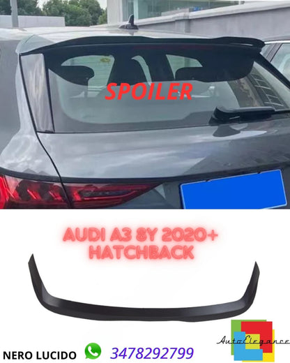 ✨Black SPOILER suitable for Audi A3 8Y 2020+ Hatchback✨ 