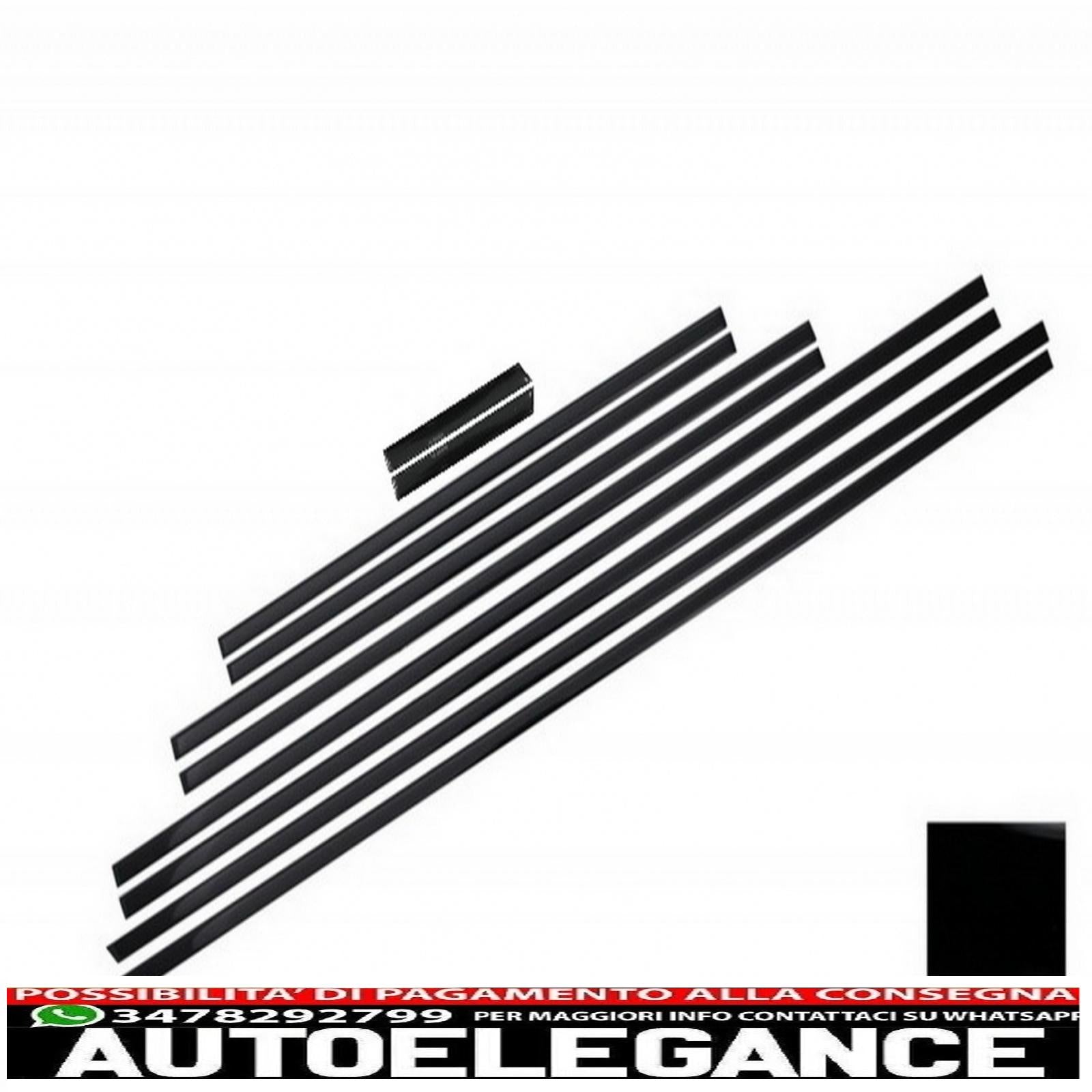 aggiungi modanature porta adatte per mercedes classe g w463 (1989-2017) nero AUTOELEGANCERICAMBI