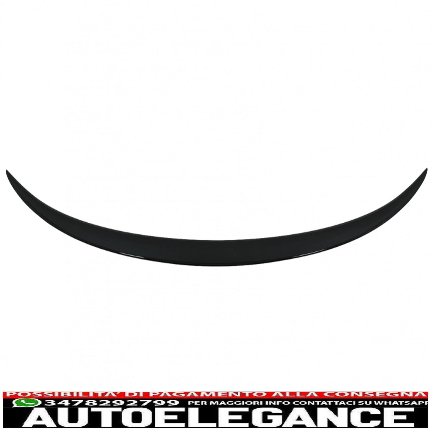 Ala spoiler per bagagliaio adatta per BMW X4 F26 (2014-2018) Piano Black AUTOELEGANCERICAMBI