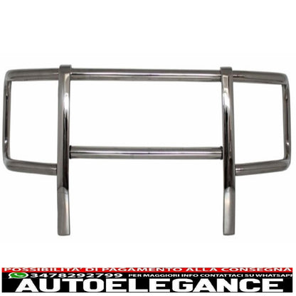 Bullbar adatto per mercedes classe g w463 (1989-2018) design g63 g65 AUTOELEGANCERICAMBI
