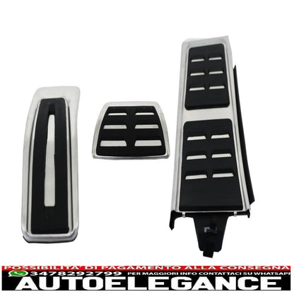 footrest kit suitable for audi a4 b8 (2008-2015) audi a5 (2008-2016) audi q5 (2008-2016) audi a6 (2011-2015) audi a7 (2010-up) porsche macan (2014-up) automatic
