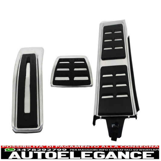 kit poggiapiedi adatto per audi a4 b8 (2008-2015) audi a5 (2008-2016) audi q5 (2008-2016) audi a6 (2011-2015) audi a7 (2010-up) porsche macan (2014-up) automatico