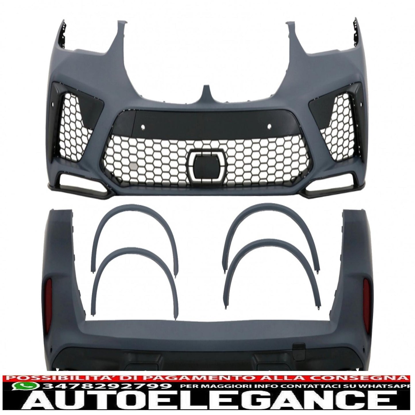 complete body kit suitable for bmw x5 g05 (2018-2022) design x5m 
