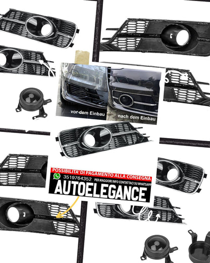 Griglia di ventilazione VA adatta per Audi A6 C7 Sport Look da Facelift 14