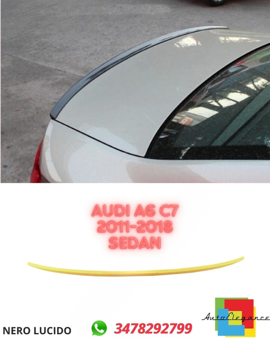 GLOSSY BLACK SPOILER SUITABLE FOR ✨ ✨ Audi A6 C7 2011-2018 sedan✨✨ 