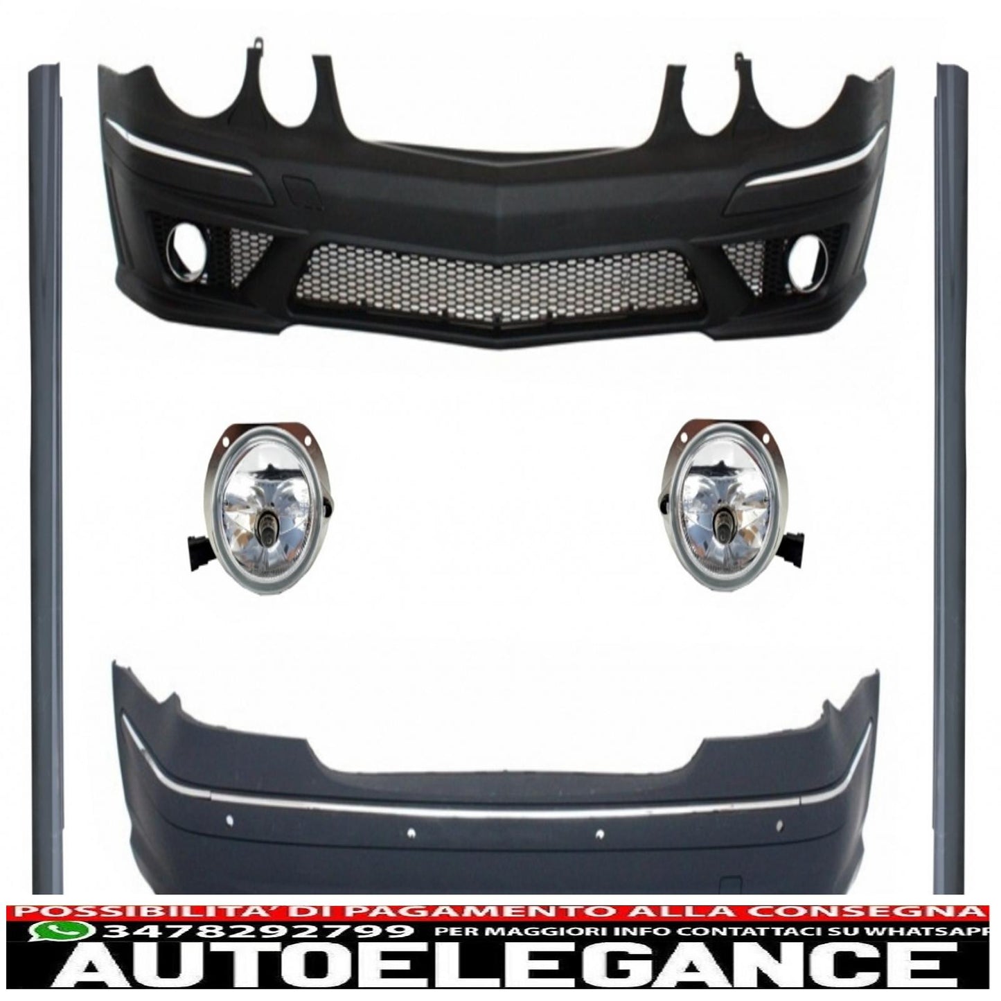 body kit suitable for mercedes e-class w211 (2002-2009) design e63 