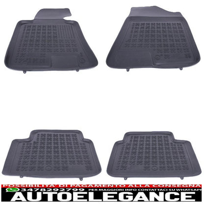 Black rubber mat for hyundai i30 ii hatchback wagon 2012+, fit for kia cee'd ii hatchback wagon 2012-2018, procee'd 2013-2018