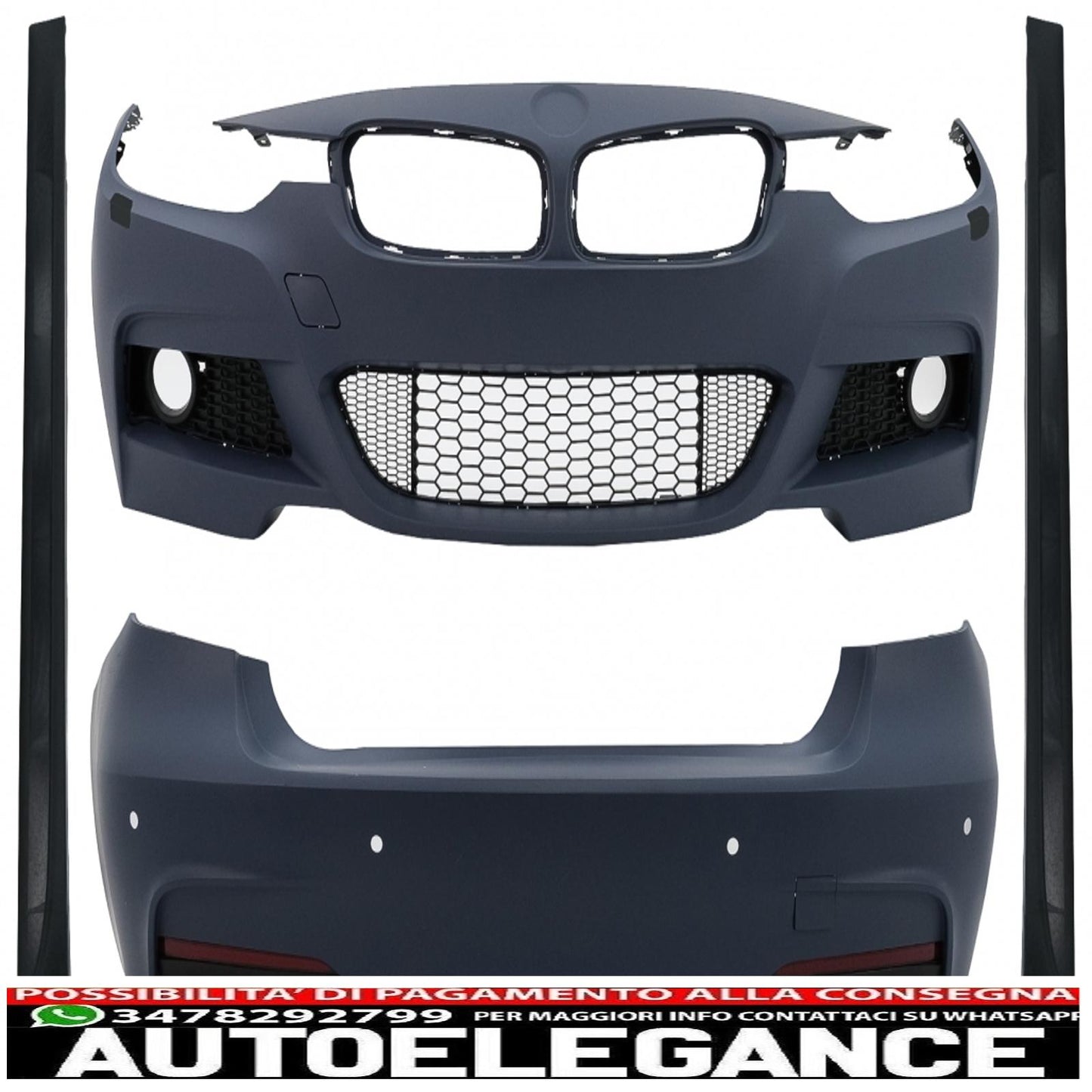 Complete body kit suitable for bmw 3 series f30 (2011-2019) 