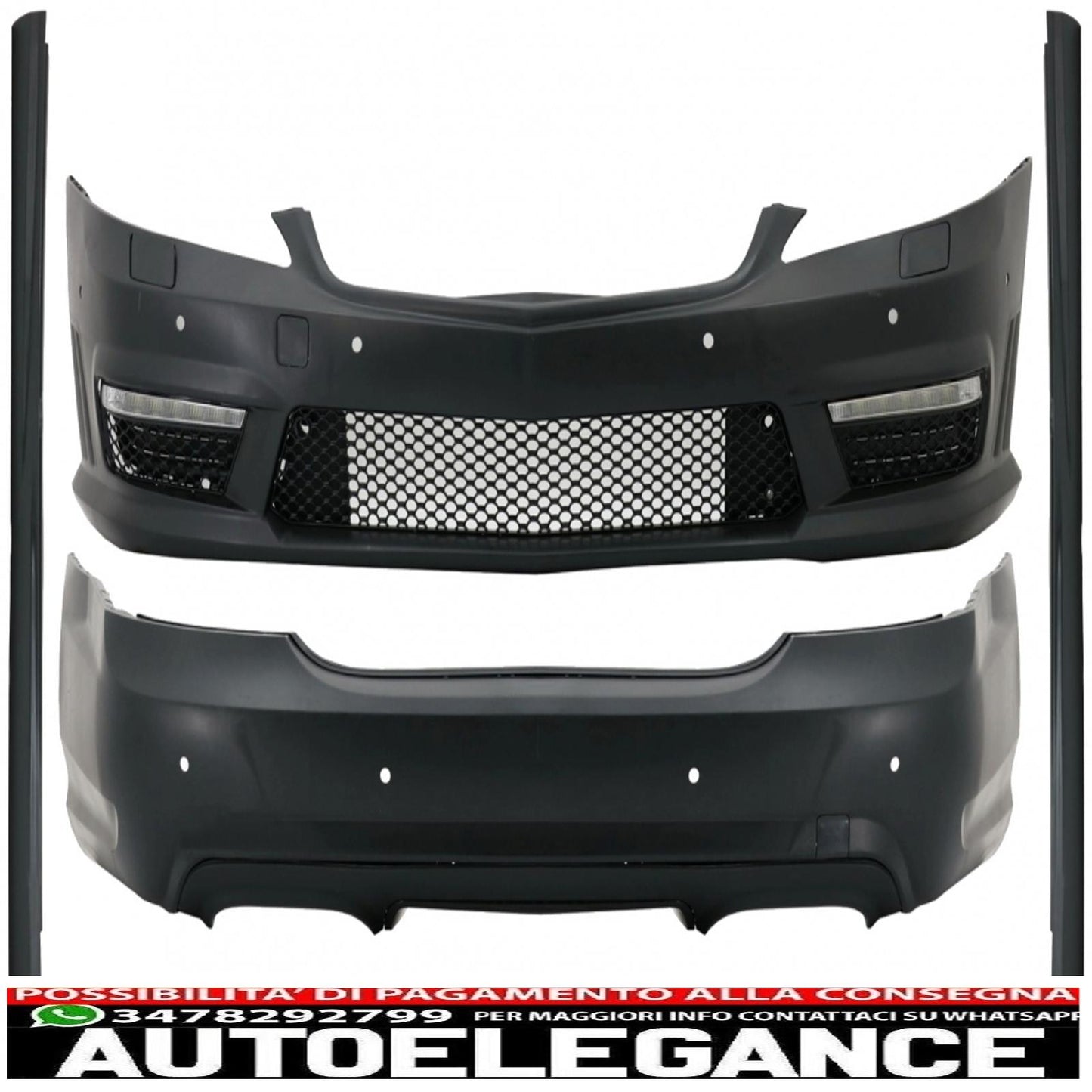 complete body kit suitable for mercedes s class w221 (2005-2011) lwb