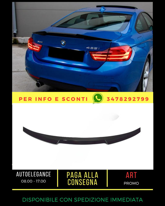 ✨GLOSSY BLACK SPOILER SUITABLE FOR BMW 4 F32 F33 2013-2020 Coupe Cabrio✨