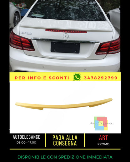 ✨SPOILER NERO LUCIDO ADATTO PER Mercedes E class C207 2009-2013 Coupe✨