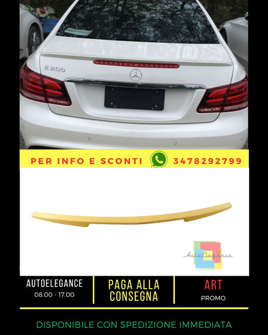 ✨SPOILER NERO LUCIDO ADATTO PER Mercedes E class C207 2009-2013 Coupe✨