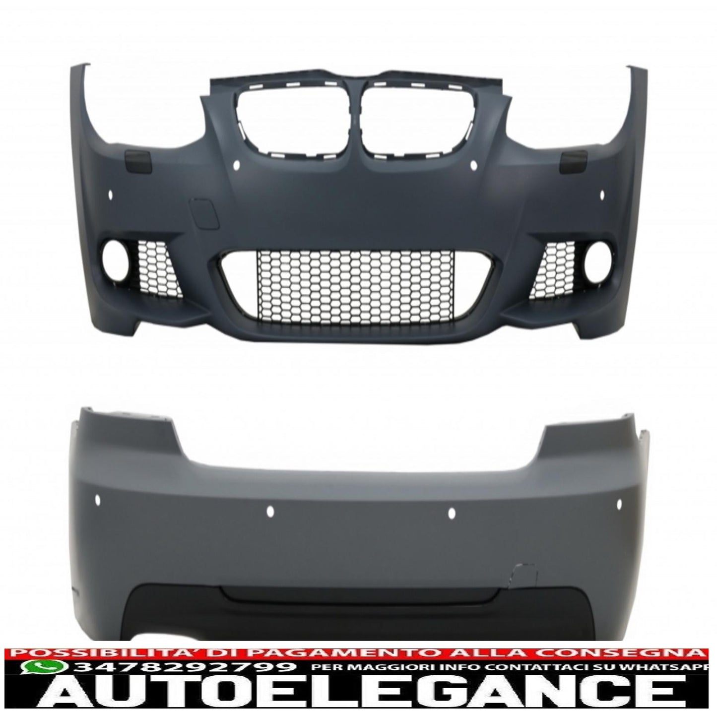 body kit suitable for bmw 3 series e92 coupe e93 cabrio lci (2010-2014) m-technik look