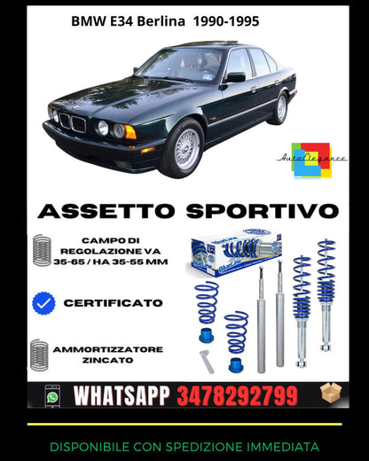 🔥Assetto sportivo adatto per BMW E34 Berlina 525i, 530i, 540i, 524TD 1990-95🔥