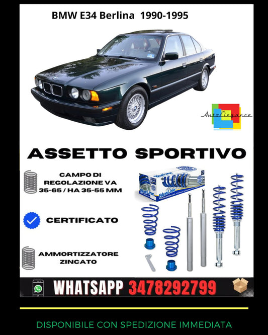 🔥Assetto sportivo adatto per BMW E34 Berlina 525i, 530i, 540i, 524TD 1990-95🔥