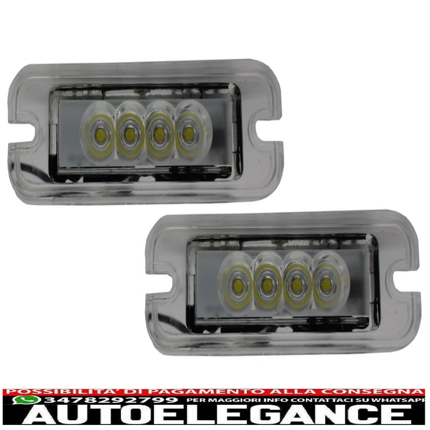 LED license plate lamp suitable for mercedes g-class w463 (1989-up)