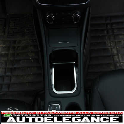 Chrome frame center console storage panel for mercedes cla, a, b, gla - show original titleoriginal textchromrahmen blende staufach mittelkonsole für mercedes cla, a, b, gla