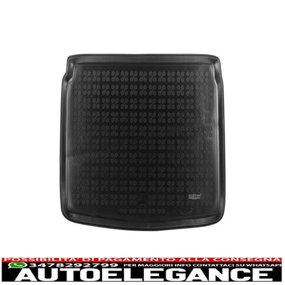 Black trunk mat suitable for renault megane iv hatchback 2015-