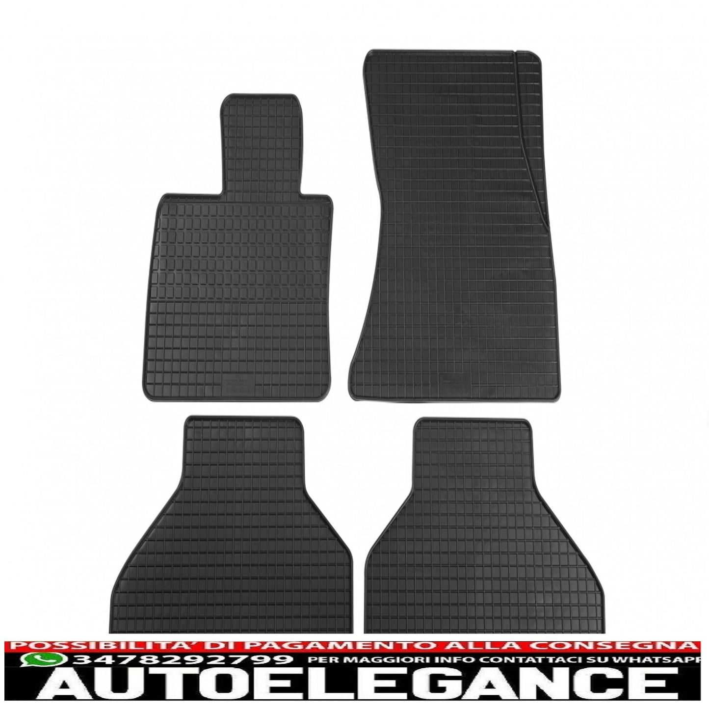 Rubber mat suitable for bmw x5 e70 03/2007-10/2013 x6 e71 06/2008-11/2014 x5 f15 11/2013 x6 f16 12/2014