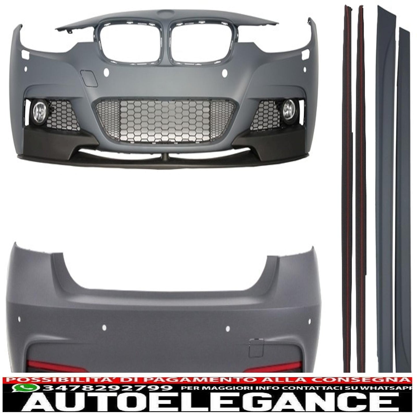 complete body kit suitable for BMW F30 (2011-up) m-performance design 